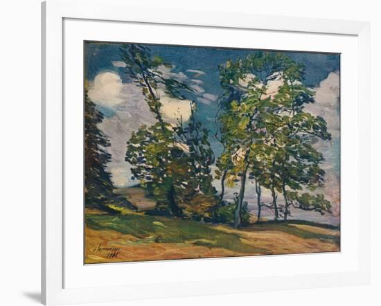 'A Windy Day', c1906-Alexander Jamieson-Framed Giclee Print