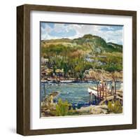 A Windy Day-Charles Reiffel-Framed Art Print