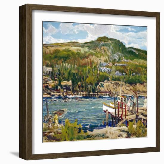 A Windy Day-Charles Reiffel-Framed Art Print