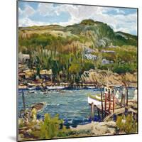 A Windy Day-Charles Reiffel-Mounted Art Print