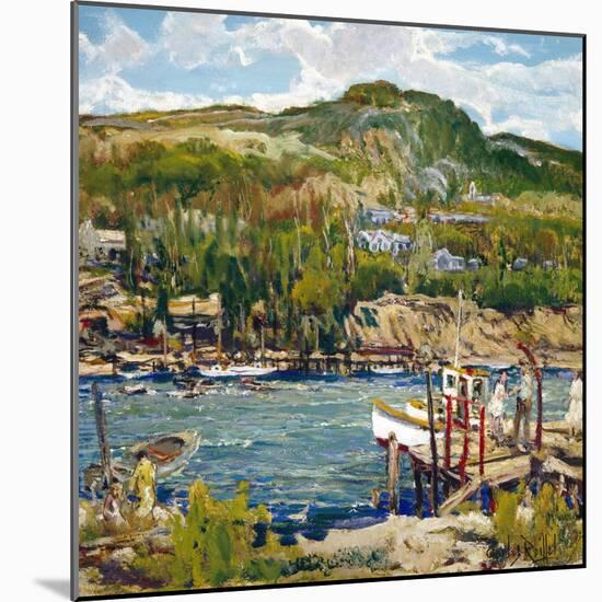 A Windy Day-Charles Reiffel-Mounted Art Print