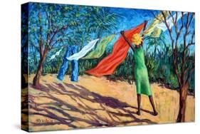 A Windy Day-Tilly Willis-Stretched Canvas