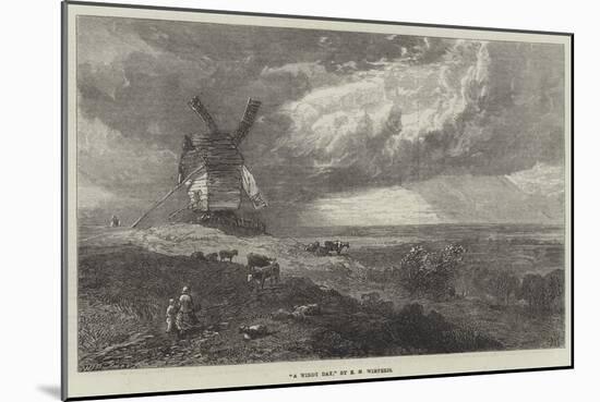 A Windy Day-Edmund Morison Wimperis-Mounted Giclee Print