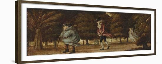 A Windy Day-Henry William Bunbury-Framed Premium Giclee Print