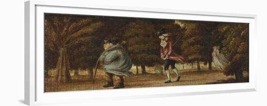 A Windy Day-Henry William Bunbury-Framed Premium Giclee Print