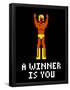 A Winner Is You Video Game Poster-null-Framed Poster