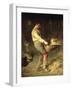 A Winnower, 1866-68-Jean-François Millet-Framed Giclee Print