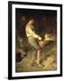 A Winnower, 1866-68-Jean-François Millet-Framed Giclee Print