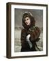 A Winter Beauty by Francois Martin-Kavel-Francois Martin-kavel-Framed Giclee Print