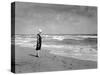 A Winter Day At Miami Beach, Miami Beach, Florida, c1925-American School-Stretched Canvas