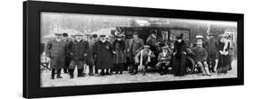 A Winter Day's Shooting at Sandringham, Norfolk, C1902-1910-null-Framed Giclee Print