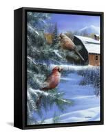 A Winter Day-Kevin Daniel-Framed Stretched Canvas
