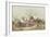 A Winter Farmyard Scene-Thomas Smythe-Framed Giclee Print