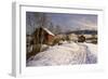 A Winter Landscape, Lillehammer, 1922-Peder Mork Monsted-Framed Giclee Print