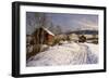 A Winter Landscape, Lillehammer-Peder Mork Monsted-Framed Giclee Print