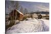 A Winter Landscape, Lillehammer-Peder Mork Monsted-Stretched Canvas