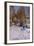 A Winter Landscape with Children Sledging-Peder Mork Monsted-Framed Giclee Print