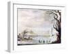 A Winter Landscape with Ice Skaters, C1606-1643-Gysbrecht Leytens-Framed Giclee Print