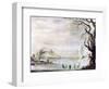 A Winter Landscape with Ice Skaters, C1606-1643-Gysbrecht Leytens-Framed Giclee Print