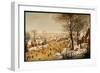 A Winter Landscape with Skaters and a Bird Trap-Pieter Brueghel the Younger-Framed Giclee Print