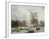 A Winter Landscape-Jacobus-Theodorus Abels-Framed Giclee Print