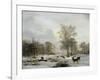 A Winter Landscape-Jacobus-Theodorus Abels-Framed Giclee Print