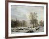 A Winter Landscape-Jacobus-Theodorus Abels-Framed Giclee Print