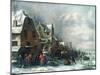 A Winter Landscape-Claes Molenaer-Mounted Giclee Print