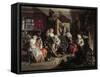 A Winter Night's Tale, C.1867-Daniel Maclise-Framed Stretched Canvas