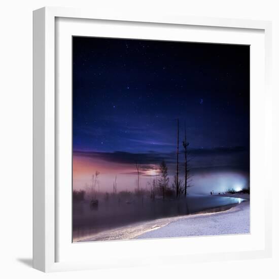 A Winter Night-Shu-Guang Yang-Framed Photographic Print