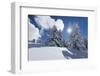 A Winter's Day Like from the Picture Book in the Snow-Covered Swiss Alps-Armin Mathis-Framed Photographic Print