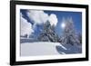 A Winter's Day Like from the Picture Book in the Snow-Covered Swiss Alps-Armin Mathis-Framed Photographic Print