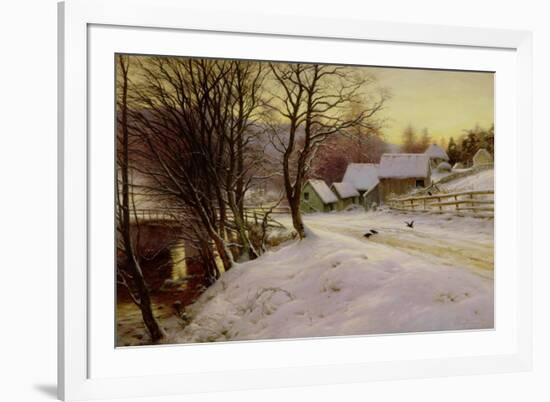 A Winter's Morning-Joseph Farquharson-Framed Giclee Print