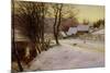 A Winter's Morning-Joseph Farquharson-Mounted Giclee Print