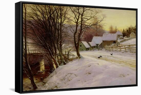 A Winter's Morning-Joseph Farquharson-Framed Stretched Canvas