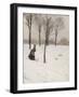 A Winter's Promenade, 1875-Giuseppe De Nittis-Framed Giclee Print