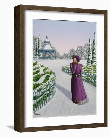 A Winter's Romance, 1996-Peter Szumowski-Framed Giclee Print