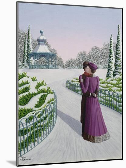 A Winter's Romance, 1996-Peter Szumowski-Mounted Giclee Print