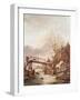 A Winter Scene, 1640-Isack van Ostade-Framed Giclee Print