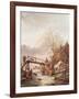 A Winter Scene, 1640-Isack van Ostade-Framed Giclee Print