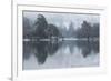 A winter scene at Rydal Water, Lake District National Park, Cumbria, England, United Kingdom, Europ-Jon Gibbs-Framed Photographic Print