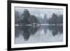 A winter scene at Rydal Water, Lake District National Park, Cumbria, England, United Kingdom, Europ-Jon Gibbs-Framed Photographic Print