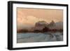 A Winter Scene (Oil on Canvas)-Arthur John Black-Framed Giclee Print