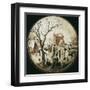 A Winter Scene with Skaters Near a Castle-Hendrik Avercamp-Framed Art Print