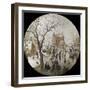 A Winter Scene with Skaters Near a Castle-Hendrick Avercamp-Framed Giclee Print