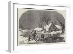 A Winter Scene-Myles Birket Foster-Framed Giclee Print