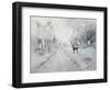 A Winters Drive-Janelle Nichol-Framed Giclee Print