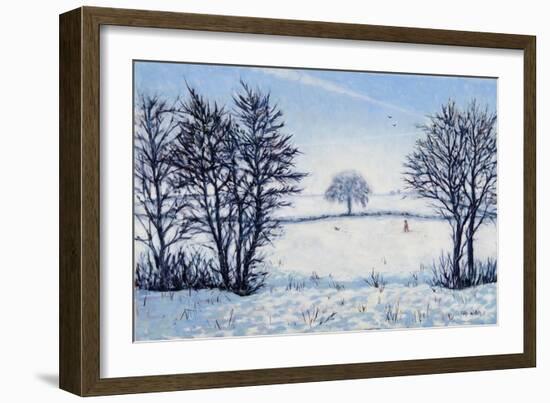 A Winters Walk-Tilly Willis-Framed Giclee Print