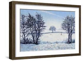 A Winters Walk-Tilly Willis-Framed Giclee Print