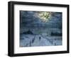 A Wintry Walk-Lowell Birge Harrison-Framed Giclee Print